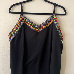 Embroidered Top - SHEIN